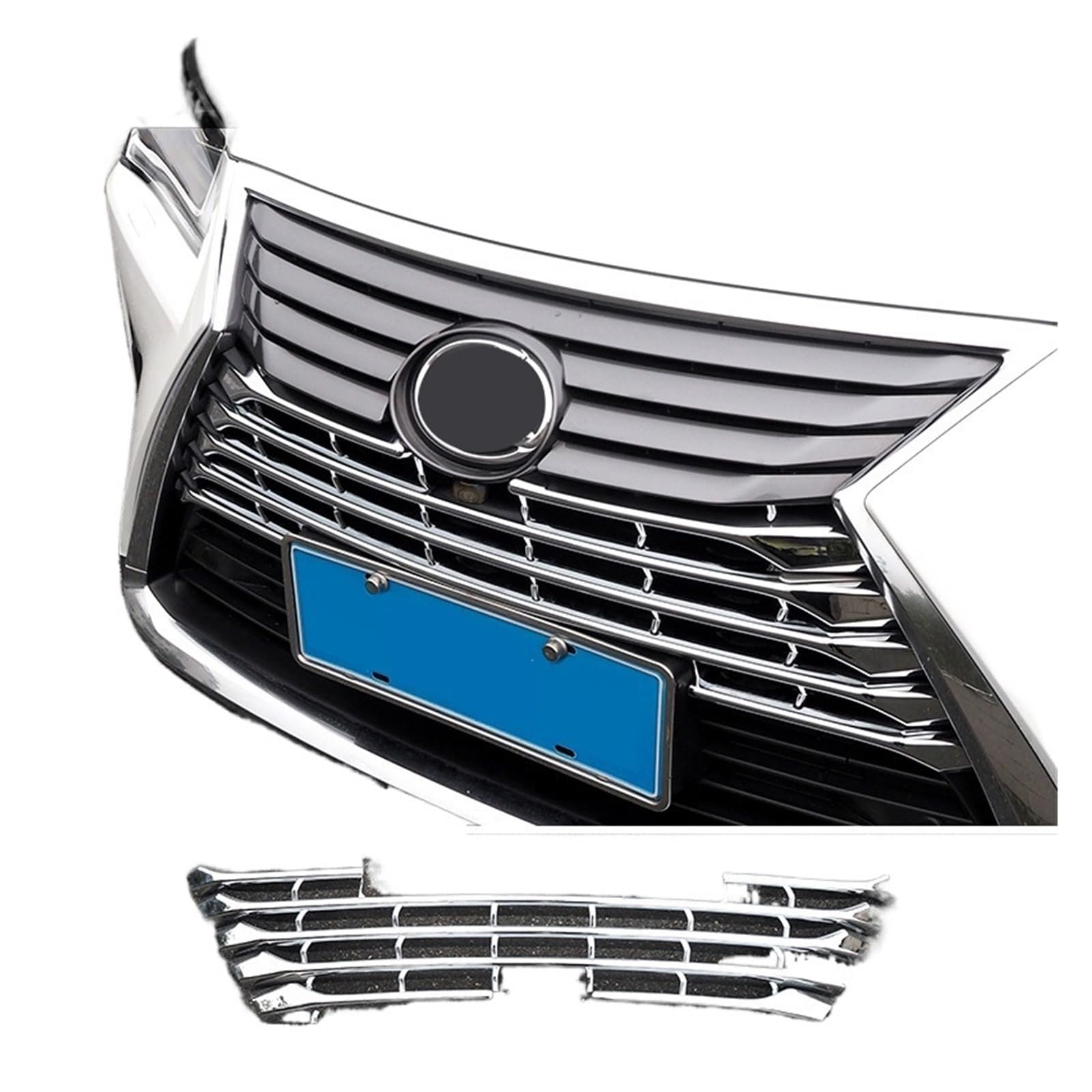 laiyonggr Kompatibel for Lexus Rx300 Rex Rahmen ABS-Beschichtung Mesh Bright Rx450h Nachrüstung spezieller Karosserie-Zierleiste(High Configuration1) von laiyonggr