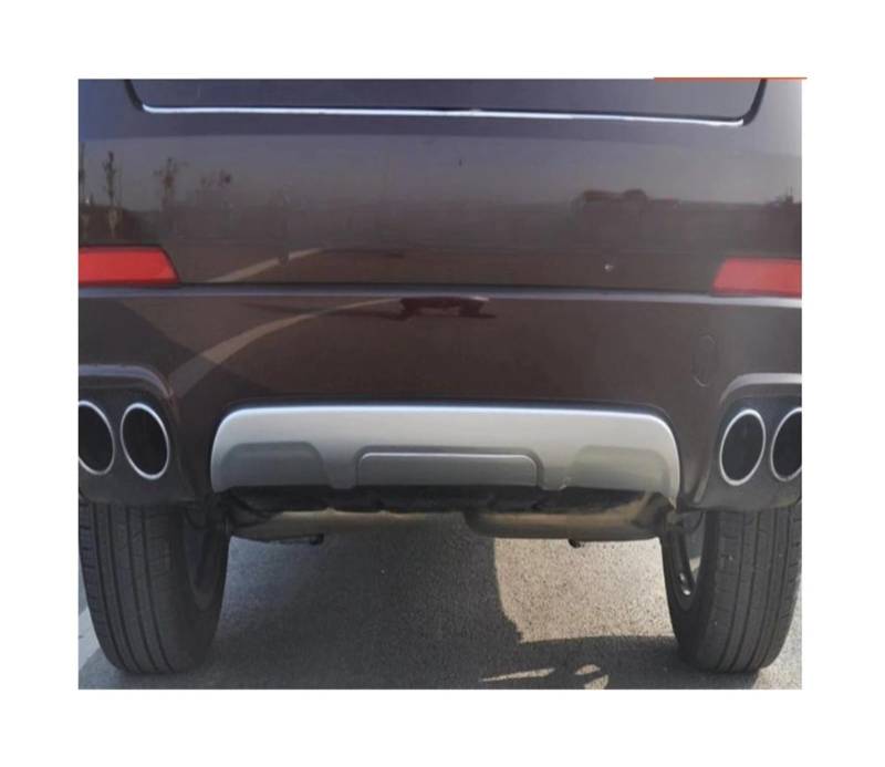 laiyonggr Kompatibel for Maserati Levante 2016–2019, ABS-Einbrennlack, Crash-Schild for vordere und hintere Stoßstange, Autozubehör, Autoabdeckungen(Rear Bumper) von laiyonggr