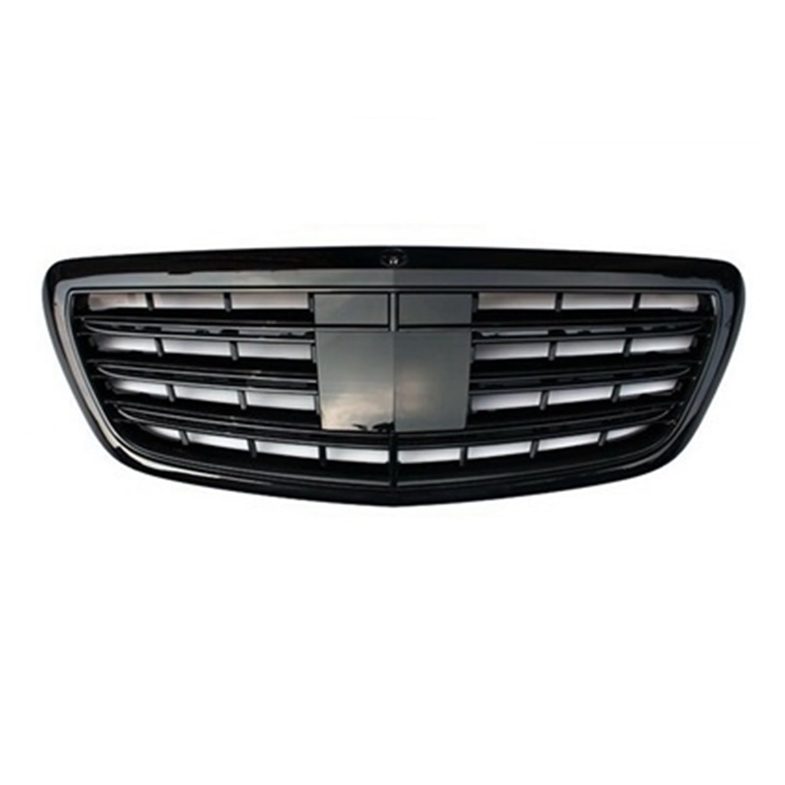 laiyonggr Kompatibel for Mercedes-Benz W222 S-Klasse S63 S320 S400 S500 S600 2014 2015 ABS Schwarz Frontstoßstange Frontgrill Front Center Grills(Black1) von laiyonggr