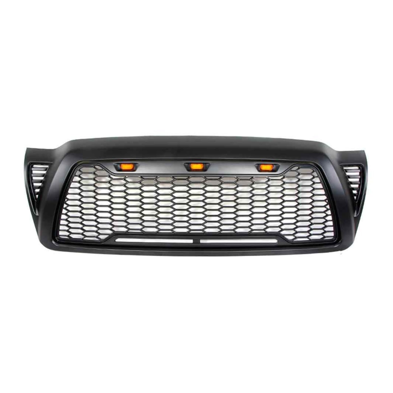 laiyonggr Kompatibel for Tacoma 2005–2011 Pickup, Autoteil vorne Oben, kompatibel for Kühlergrill, passend for Auto, modifizierter Wabennetz-Frontstoßstangen-Haubengrill von laiyonggr