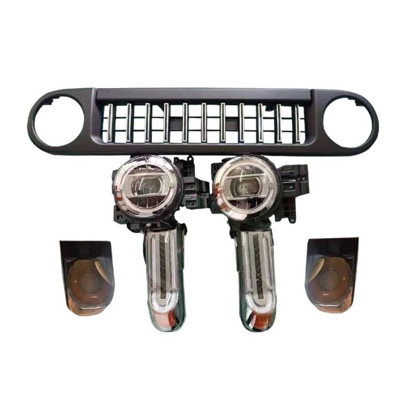 laiyonggr Kompatibel for Toyota FJ Cruiser Autoteile Scheinwerfer FJ Frontgrill Rücklicht Autokopflampe Kompatibel for Toyota von laiyonggr