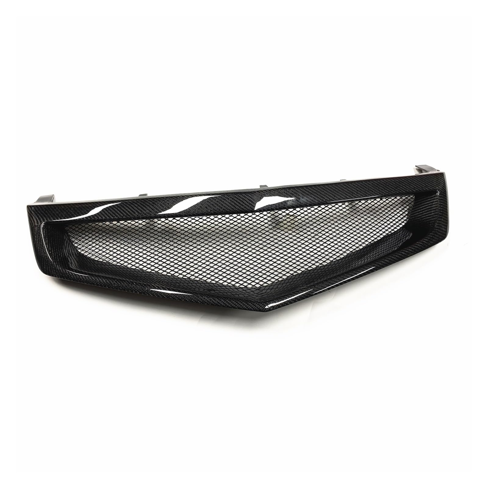 laiyonggr Racing Grill kompatibel for Accord 7 Acura TSX Typ S Euro R CL7 2006–2008 Frontgrill Kohlefaser Auto Oberstoßstange Haube Mesh Grid von laiyonggr