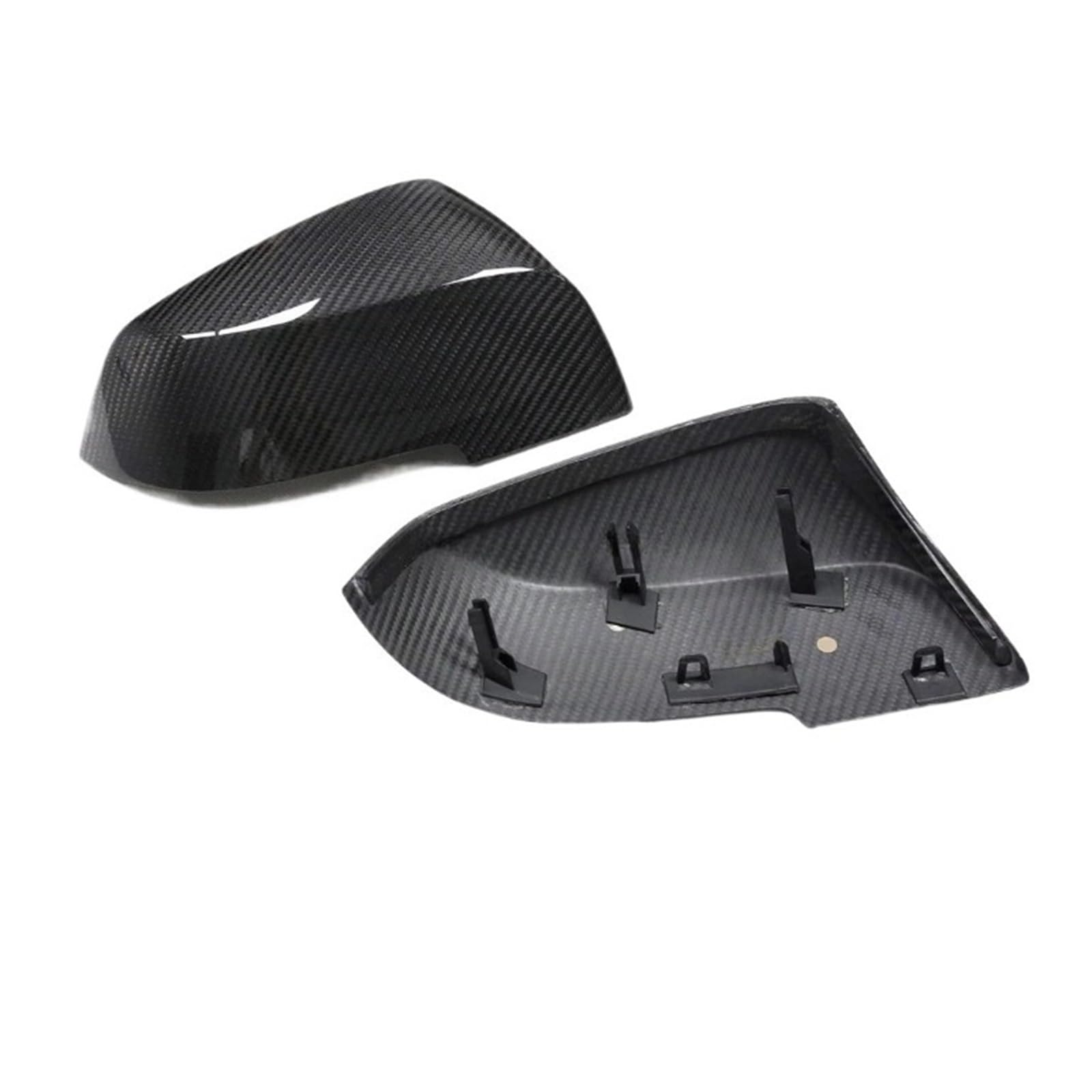 laiyonggr Rückspiegelabdeckung kompatibel for BMW 1 2 3 4 SERIE F20 F21 F22 F23 F30 F35 F34 F32 F33 F36 Seitenspiegelschalen aus echtem Carbon(ReplaceType A-2PCS) von laiyonggr