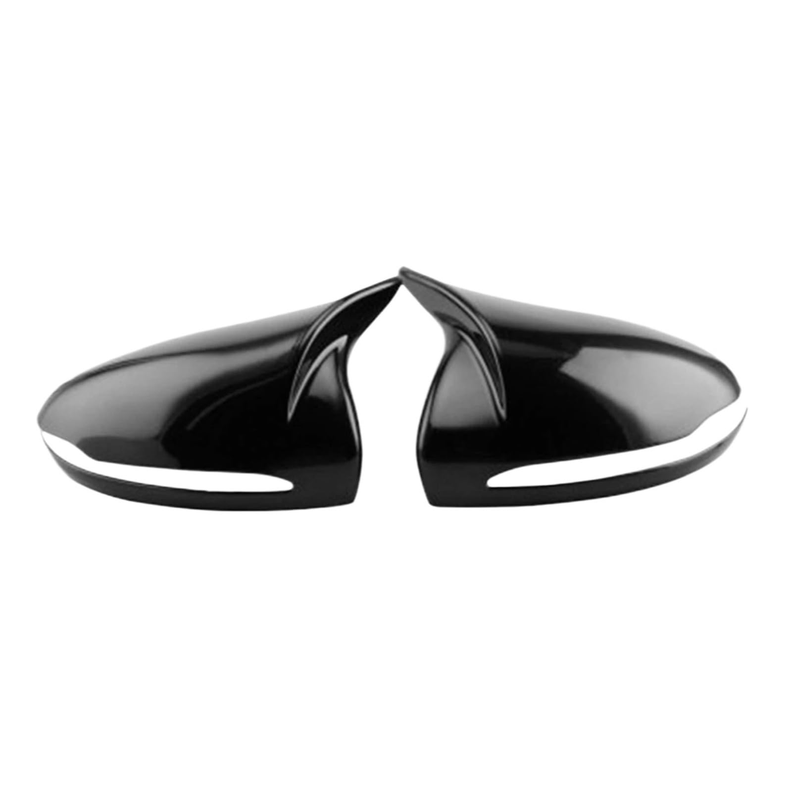 laiyonggr Seite Rückspiegel Abdeckung Trim Horn Kompatibel for Mercedes Benz BC Klasse W205 W213 W253 Glänzend Schwarz ABS von laiyonggr