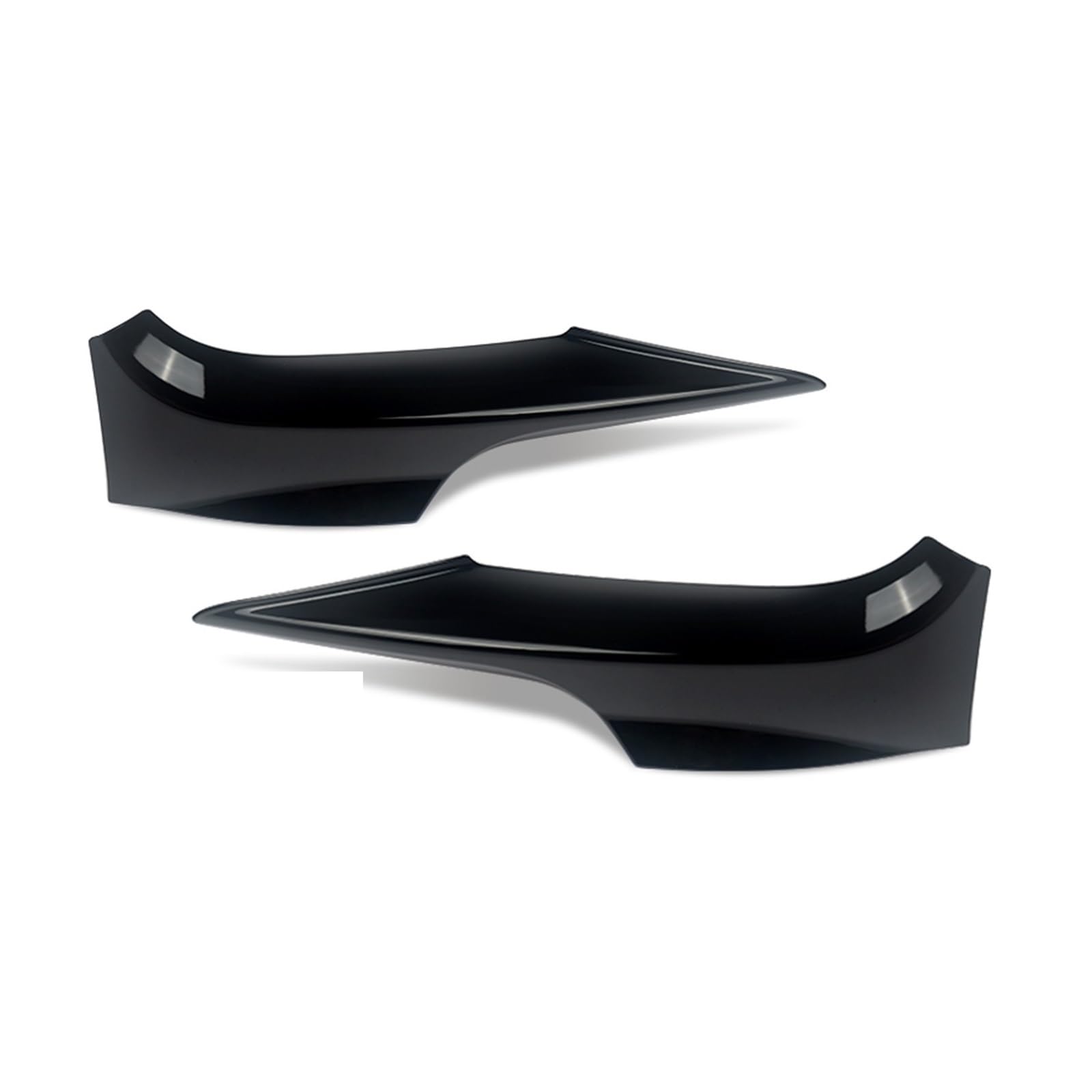 laiyonggr Stoßstangensplitter Lip Spoiler kompatibel for BMW E92 E93 Stoßstange Canard Lip Coupe M Sport Splitter 2005 2006 2007 2008 Autoersatz von laiyonggr