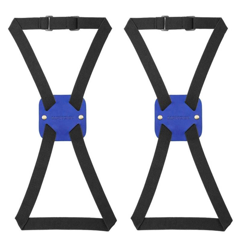 Bag Bungee, Luggage Bungee - Luggage Straps Suitcase Adjustable Belt – an Adjustable and Portable Travel Suitcase Accessory (2-Pack,Blue) von lapinchen