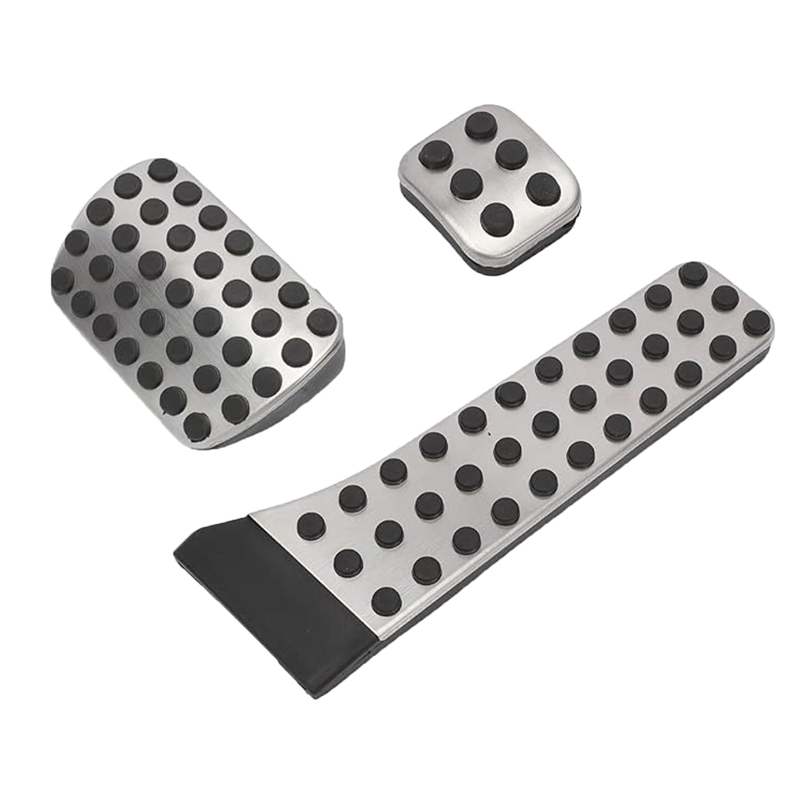 lcyen 3 Stück Pedale Set Kompatibel mit Benz W204 W212 W222 X204 R172 W218 R231 C-Klasse E-Klasse GLK GLC S SL CLS-Klasse Rutschfestes Auto Pedal Pad Kit von lcyen