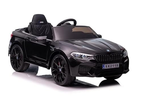 Fahrzeug auf Batterie Kompatibel für BMW M5 Drift Schwarz von lean toys