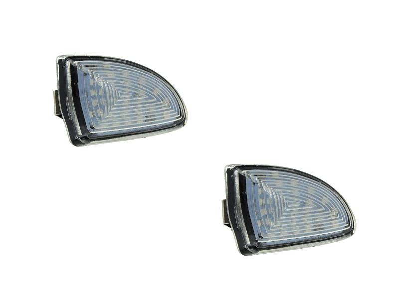 LETRONIX LED Seitenblinker Blinker Module Klar Silber geeignet für 451 Fortwo 2007-2015mit E-Prüfzeichen von letronix