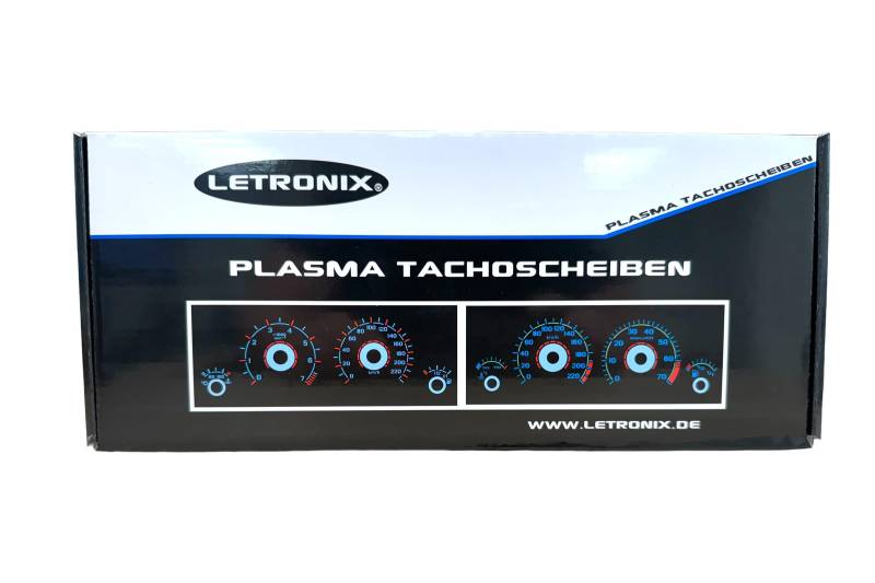 LETRONIX Plasma Tacho Tachoscheiben für Auto Astra G Zafira A 0-240Km/h 7000U/Min von letronix