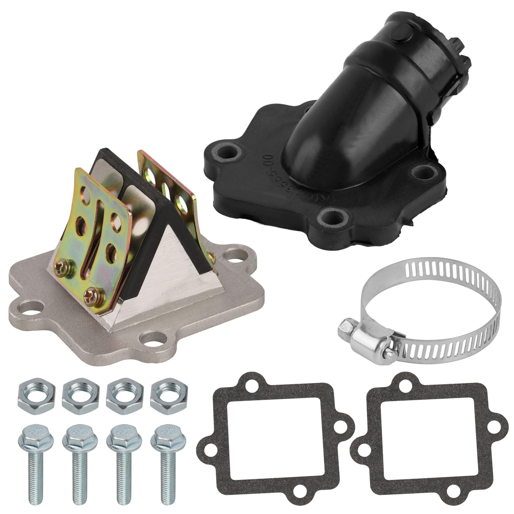 Membranblock mit Ansaugstutzen und Dichtungen Set für Yamaha Aerox Nitro Aprilia SR50 Roller CPI MBK SACHS von liangren