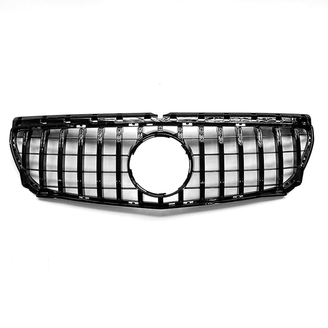 likaini Radiator Kühlergrille Mittelnetz Frontstoßstangengrill Verkleidung Für Benz B Class B180 B250 W246 2012-2014,A/All-Black von likaini