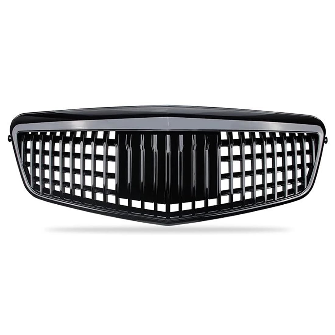 likaini Radiator Kühlergrille Mittelnetz Frontstoßstangengrill Verkleidung Für Benz E Class W212 /200L/320L -260L 2009-2013,B/All-Sliver von likaini