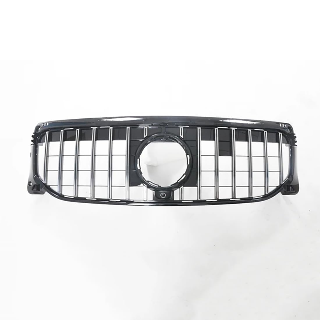 likaini Radiator Kühlergrille Mittelnetz Frontstoßstangengrill Verkleidung Für Benz GLB Class X247 GLB250 2019-2021,B/Black-Sliver von likaini