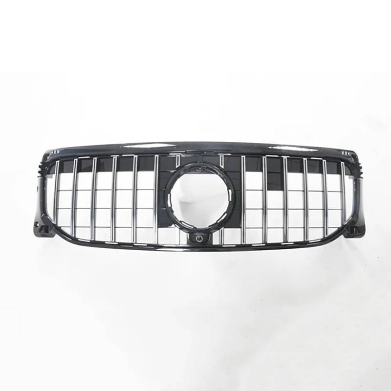 likaini Radiator Kühlergrille Mittelnetz Frontstoßstangengrill Verkleidung Für Benz GLB Class X247 GLB250 2019-2021,B/Black-Sliver von likaini