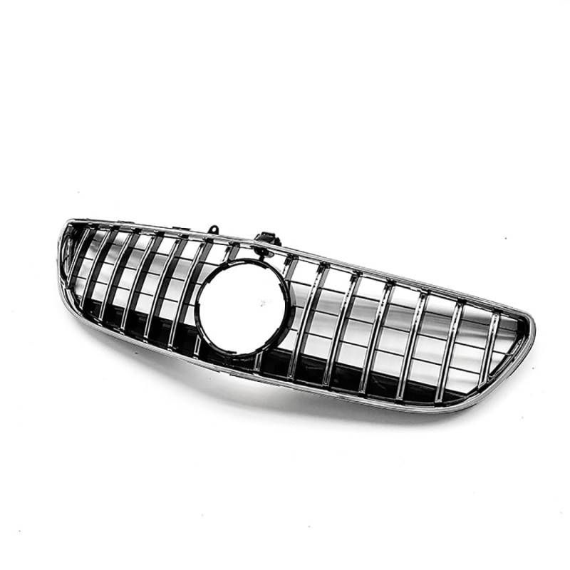 likaini Radiator Kühlergrille Mittelnetz Frontstoßstangengrill Verkleidung Für Benz W218 CLS40 2015 2016 2017 2018,B/Black-Sliver von likaini