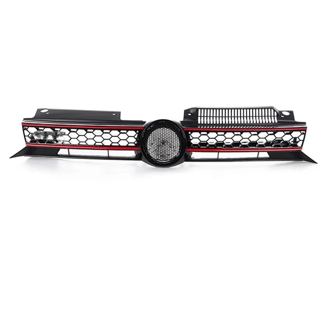 likaini Radiator Kühlergrille Mittelnetz Frontstoßstangengrill Verkleidung Für VW Golf 6 MK6 2009-2013 von likaini