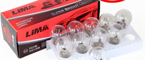 10 x (Stück) bay15d Lampe Lima P21/5W 21 Watt + 5 Watt 12V Auto Glühbirne OVP von LIMA