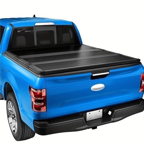 liujialigr 5,8 FT Ladefläche Harte 4-Fach LKW Laderaumabdeckung Kompatibel for Chevy Silverado GMC Sierra 1500 2014-2024 Pickup LKW Ladefläche 5'8" von liujialigr