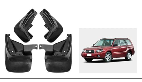 4 Stück Auto Spritzschutz Schmutzfänger,für Subaru Forester 2004-2012,Vorne Hinten Kotflügel,Protection Zubehör,Forester 2004-2008 von lixuejian