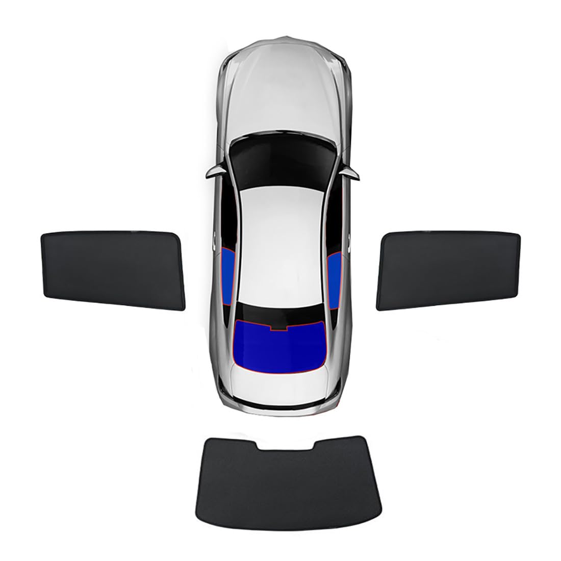 Auto-Seitenfenster-Sonnenschutz für Mazda CX-8 CX8 2019-2023 2024, Sonnenschutz für Den Sommer, Komplettset mit Magnetischen Vorhängen,Black-Black-2*Rear+Tailgate Window Auto-Seitenfenster-Sonnenschutz für Mazda CX-8 CX8 2019-2023 2024, Sonnenschutz für Den Sommer, Komplettset mit Magnetischen Vorhängen,Black-Black-2*Rear+Tailgate Window von ljxwzh