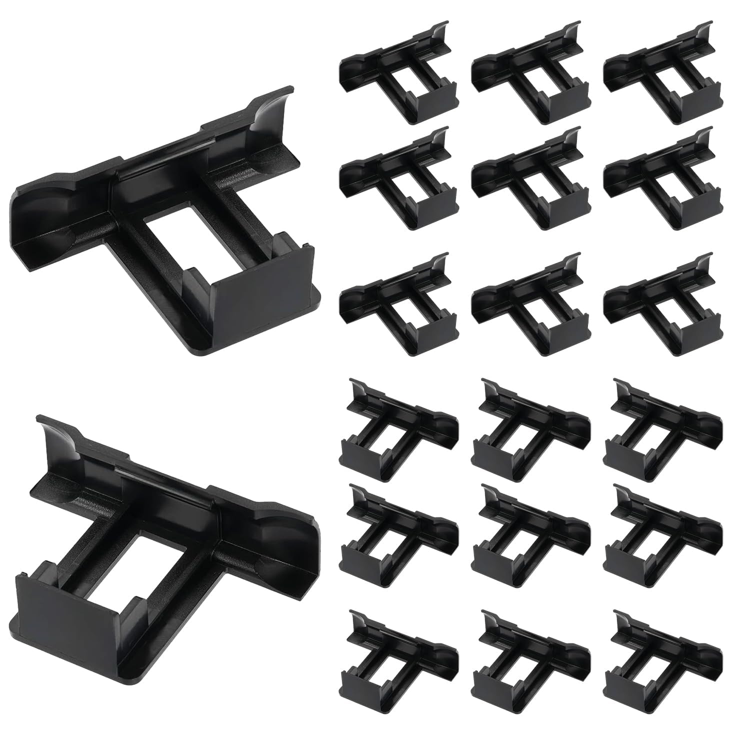 Lohill 20 Stück 30mm Solarpanel Wasserablauf Clips Entwässerung Clips Photovoltaik Panels Wasser Abgelassen Weg Clip PV Module Reinigung Clips für Wasser Ablauf Photovoltaik Panel Ablauf Clips von lohill