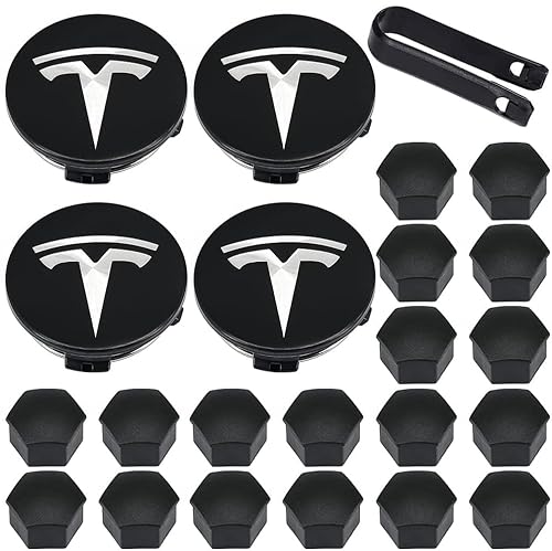 loonara WheelElegance Radkappen-Set für Tesla Model Y - Tesla Model 3 - Tesla Model 3 Highland – Premium Tesla Zubehör/Tesla Accessories von loonara