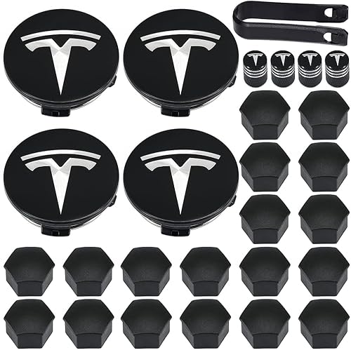 loonara WheelElegance Radkappen-Set für Tesla Model Y - Tesla Model 3 - Tesla Model 3 Highland – Premium Tesla Zubehör/Tesla Accessories von loonara