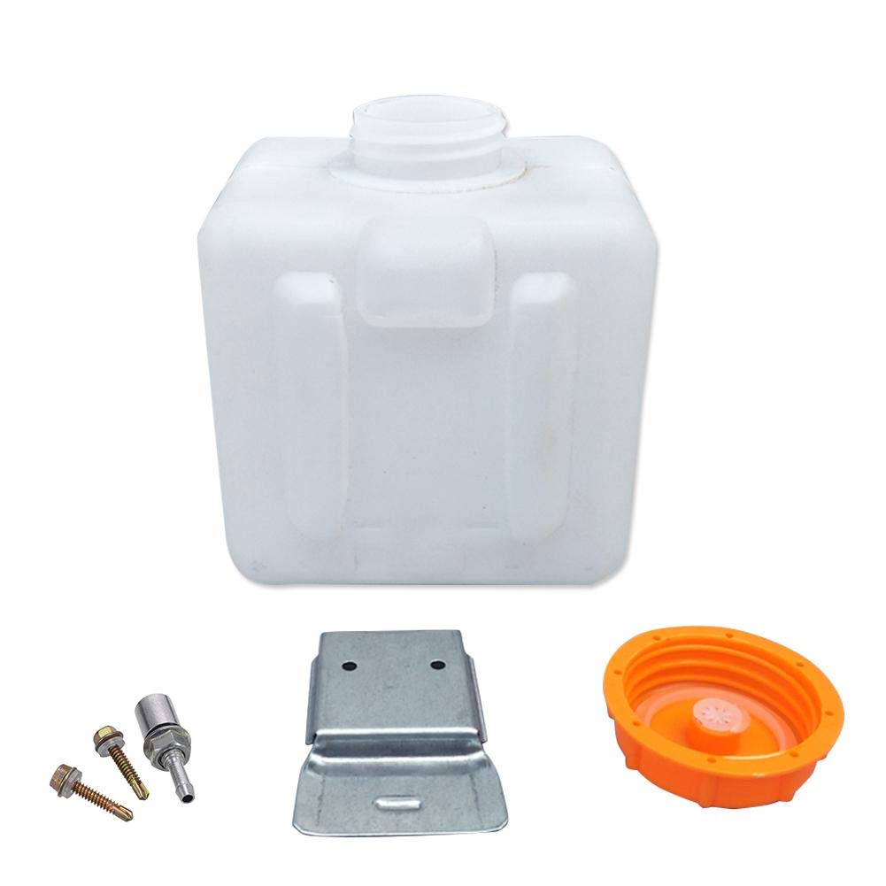 luckything 2.5L Kunststoff Heizöl Benzin Tank Für Auto Standheizung Plastic Fuel Tank Kunststoff Heizöl Benzin Tank Universal Für Auto LKW Boot Standheizung von luckything