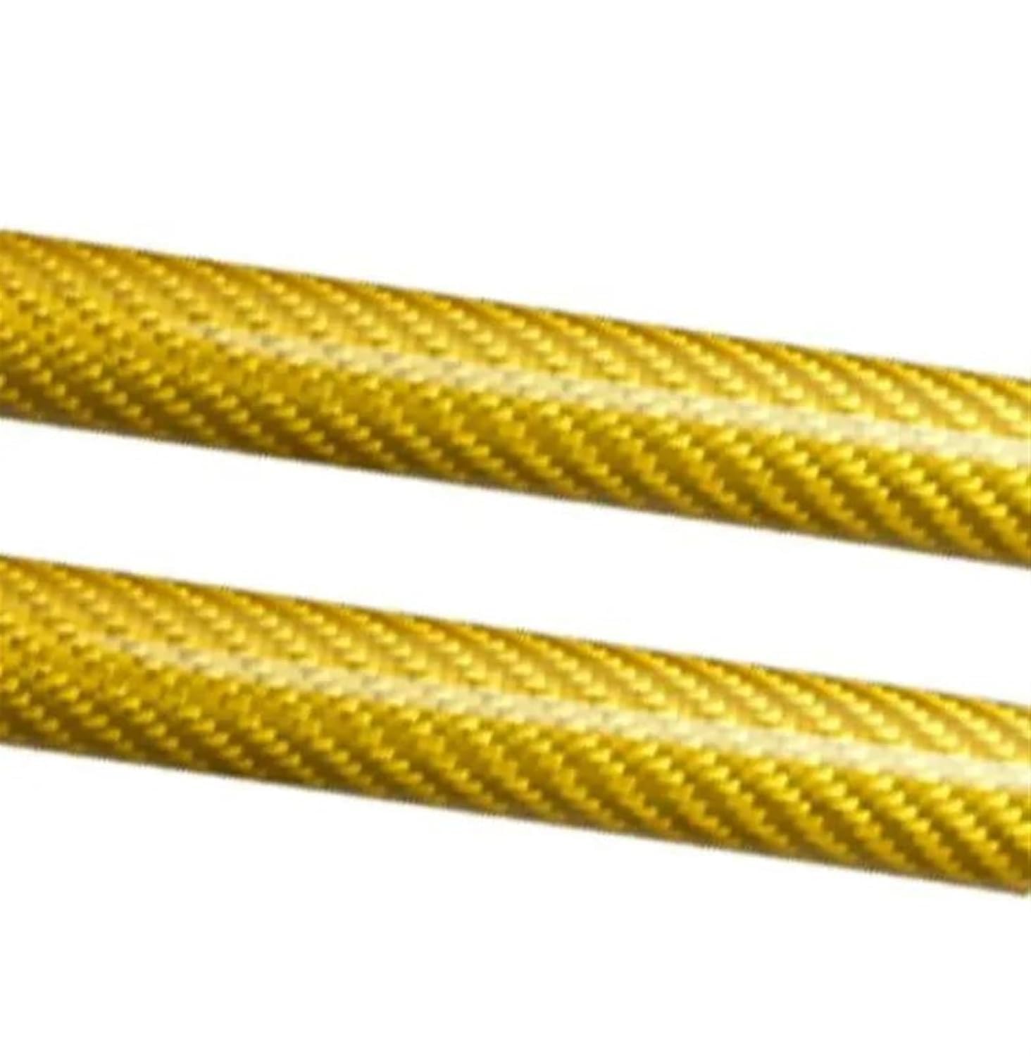 Hydraulische Federstange für Automobile Für Subaru Für Justy Fließheck 2003-2008 Auto Hinten Heckklappe Dämpfer Stamm Streben Lift Unterstützung(Yellow Carbon Fiber) von luoliang