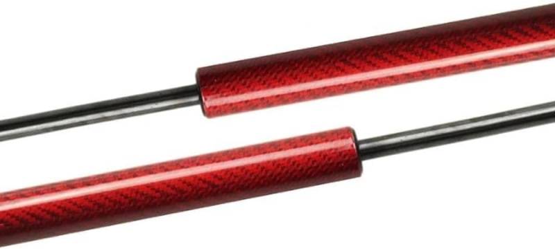 Hydraulische Federstange für Automobile Für Subaru Für XV GT Für Crosstrek 2017-2022 Ändern Haube Motorhaube Lift Unterstützung Stoßdämpfer(Carbon Pattern Red) von luoliang