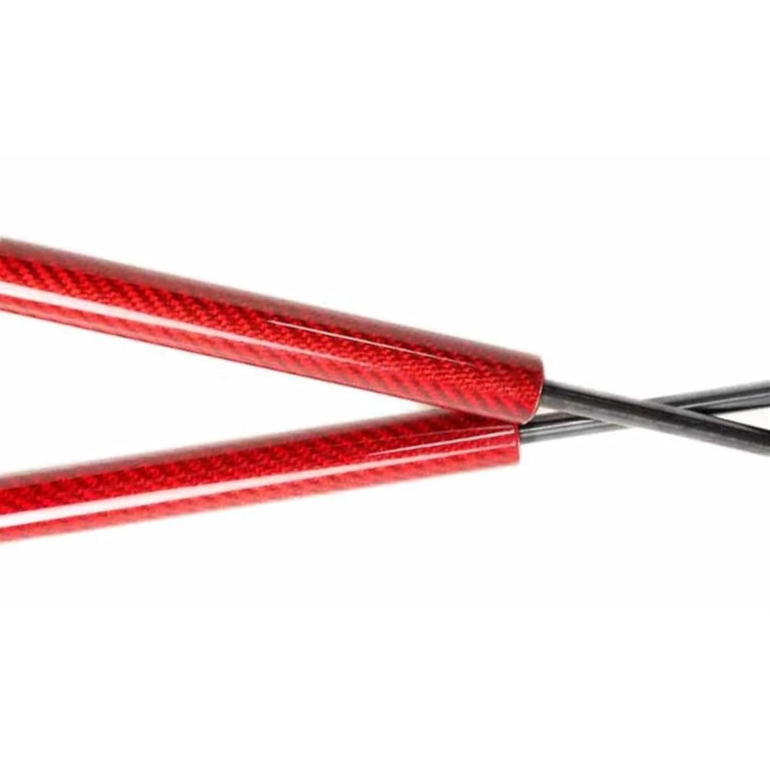 Hydraulische Federstange für Automobile Für Suzuki Für Liana Für Aerio SX 2001-2007 Fließheck Heckklappe Kofferraumlift Unterstützt Gasdruckfedern Federstange(Red Carbon Fiber) von luoliang