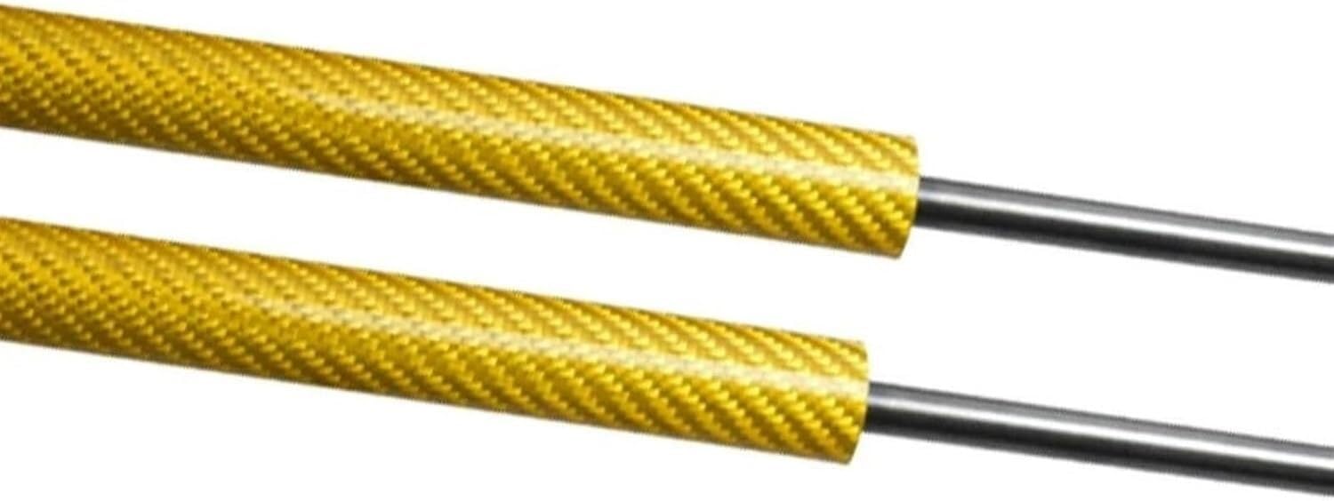 Hydraulische Federstange für Automobile Für Toyota Ist XP110 Für Scion XD Für Urban Für Cruiser Für Fließheck 2007-2016 Kofferraum-Gasfedern Heckklappendämpfer(Yellow Carbon Fiber) von luoliang