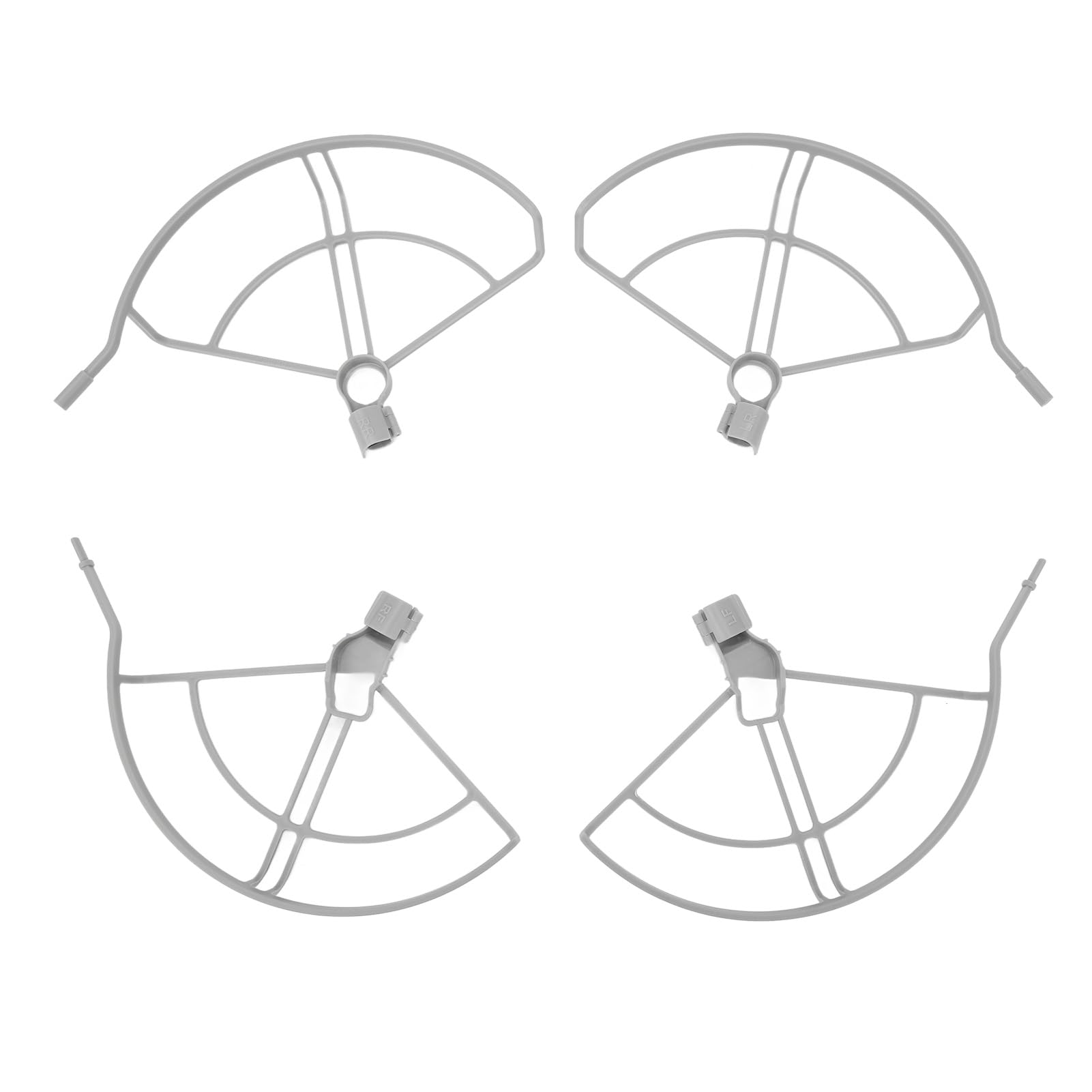 4PCS Propeller Guard Leichte Isolatblätter hoher Zähigkeit Auswirkungen auf Mini 3 Pro -Drohnenzubehör von lvifloae