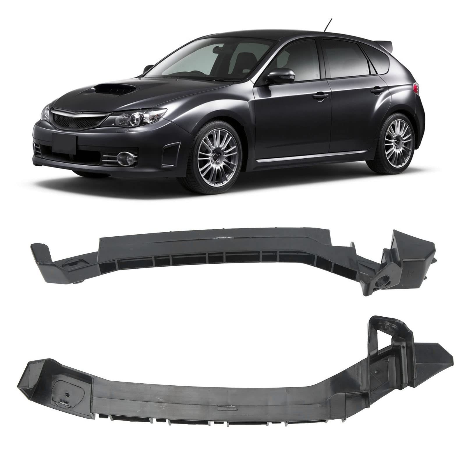 Impreza Wrx Sti 2008–2014 Stoßstangenhalterungsset vorne links und rechts 57707fg122. Ersatzteile. Einfacher und effizienter Austausch von lvifloae