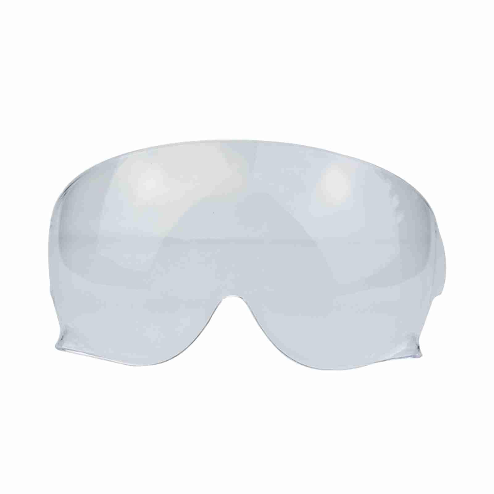 Premium Helm Motorrad Windschutz Helmlinse Anti UV Motorradhelm Visier Ersatz für SHOEI JO CJ3 Grau (Transparent) von lvifloae