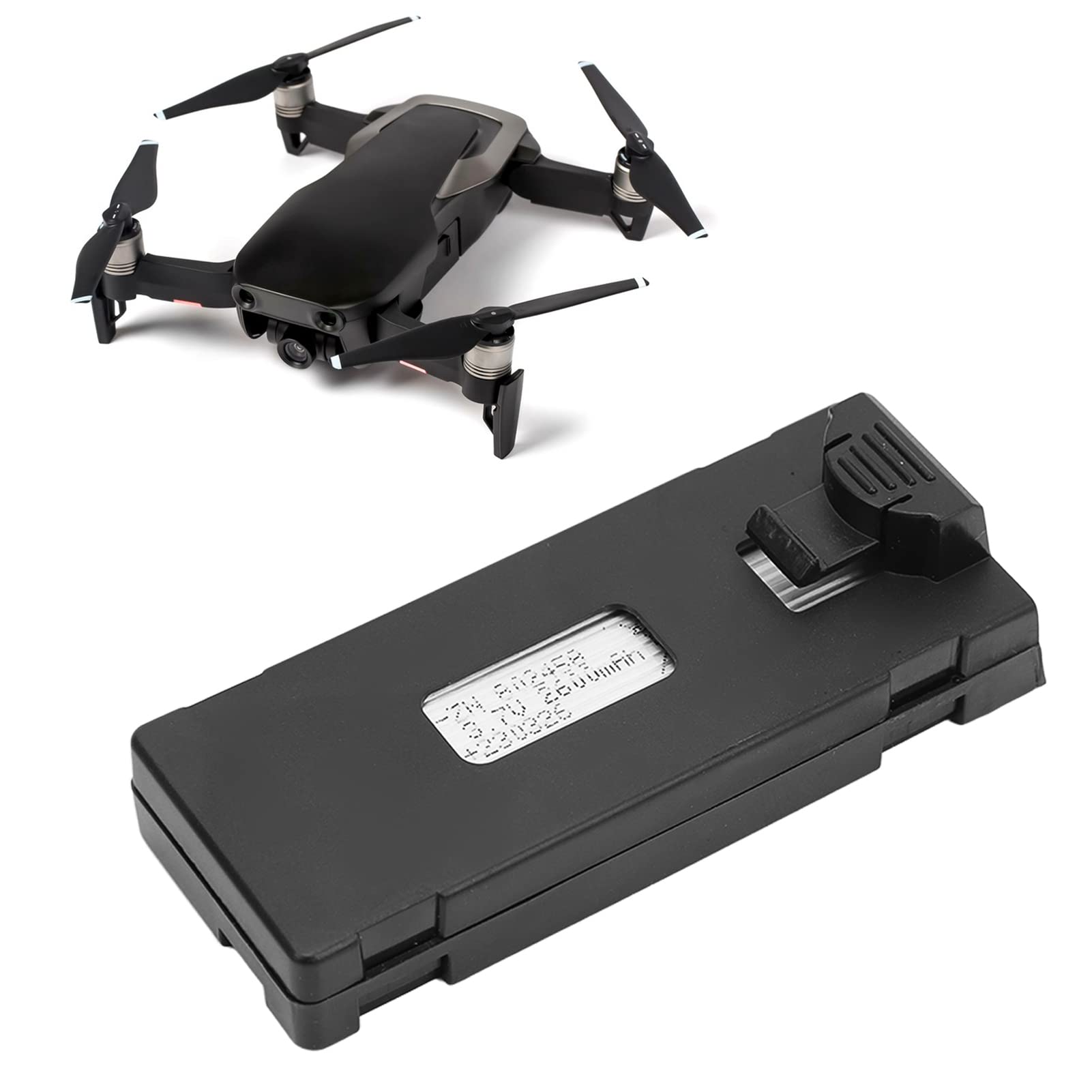 lvifloae 3,7 V 2600 mAh RC-Drohnen-Lithium-Batterie für E88 Mini-Drohnen-Lithium-Batterie als Ersatz für wiederaufladbare Quadcopter-Ersatz-Lithium-Batterie von lvifloae