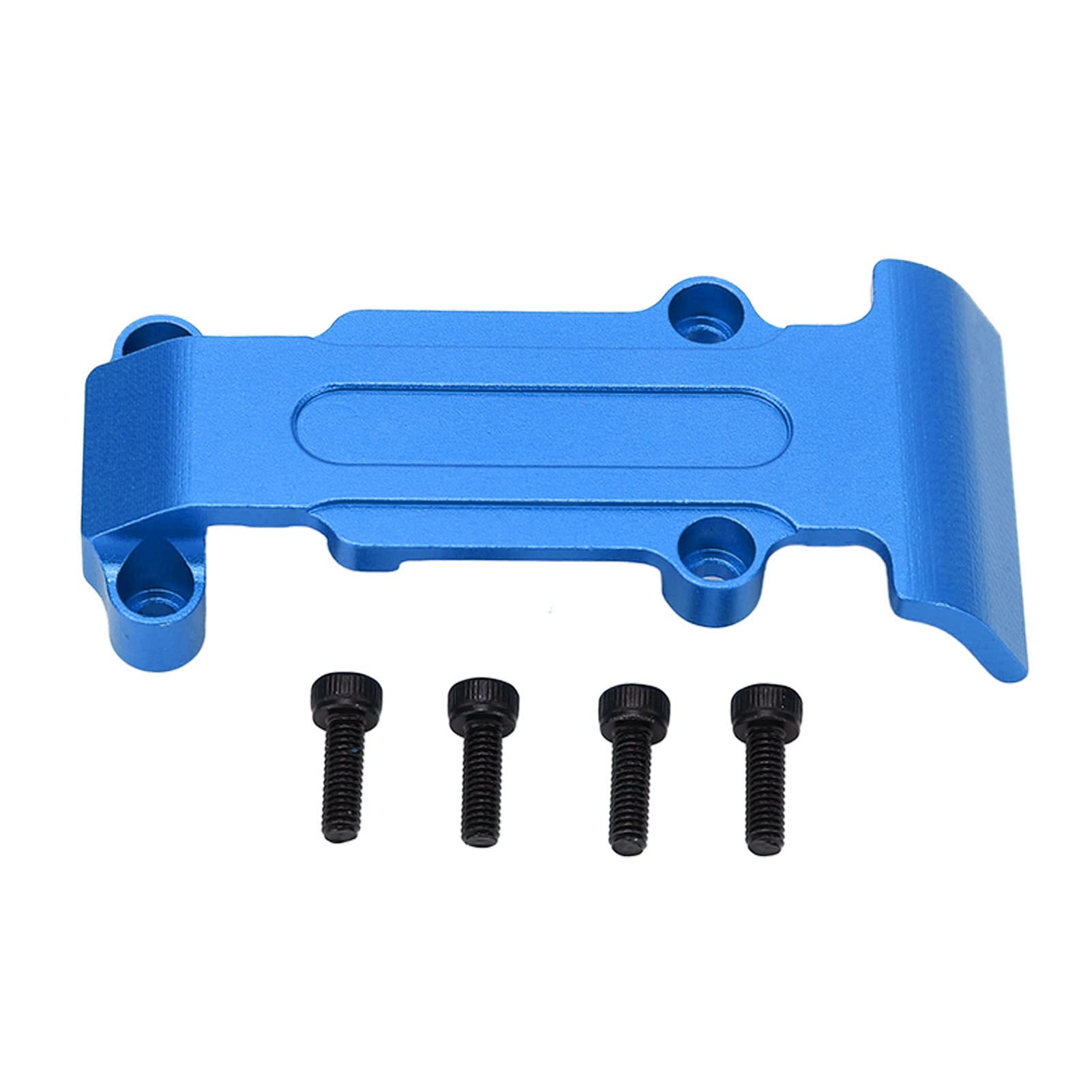 lvifloae Aluminiumlegierung Heck -Skid -Platten -Ersatz -Zubehör für Traxxas e revo vxl 1/16 RC -Auto -Upgrade Teile Exquisite Arbeit für Outdoor -Spiele (Blue) von lvifloae