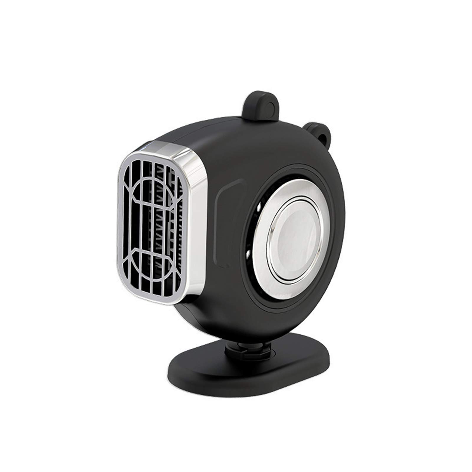 lvifloae Auto-Heizung, 12 V, 150 W, tragbar, elektrisch, schnell aufheizend, Ventilator, Windschutzscheiben-Defroster, Demister für Fahrzeuge, Schwarz (Black) von lvifloae