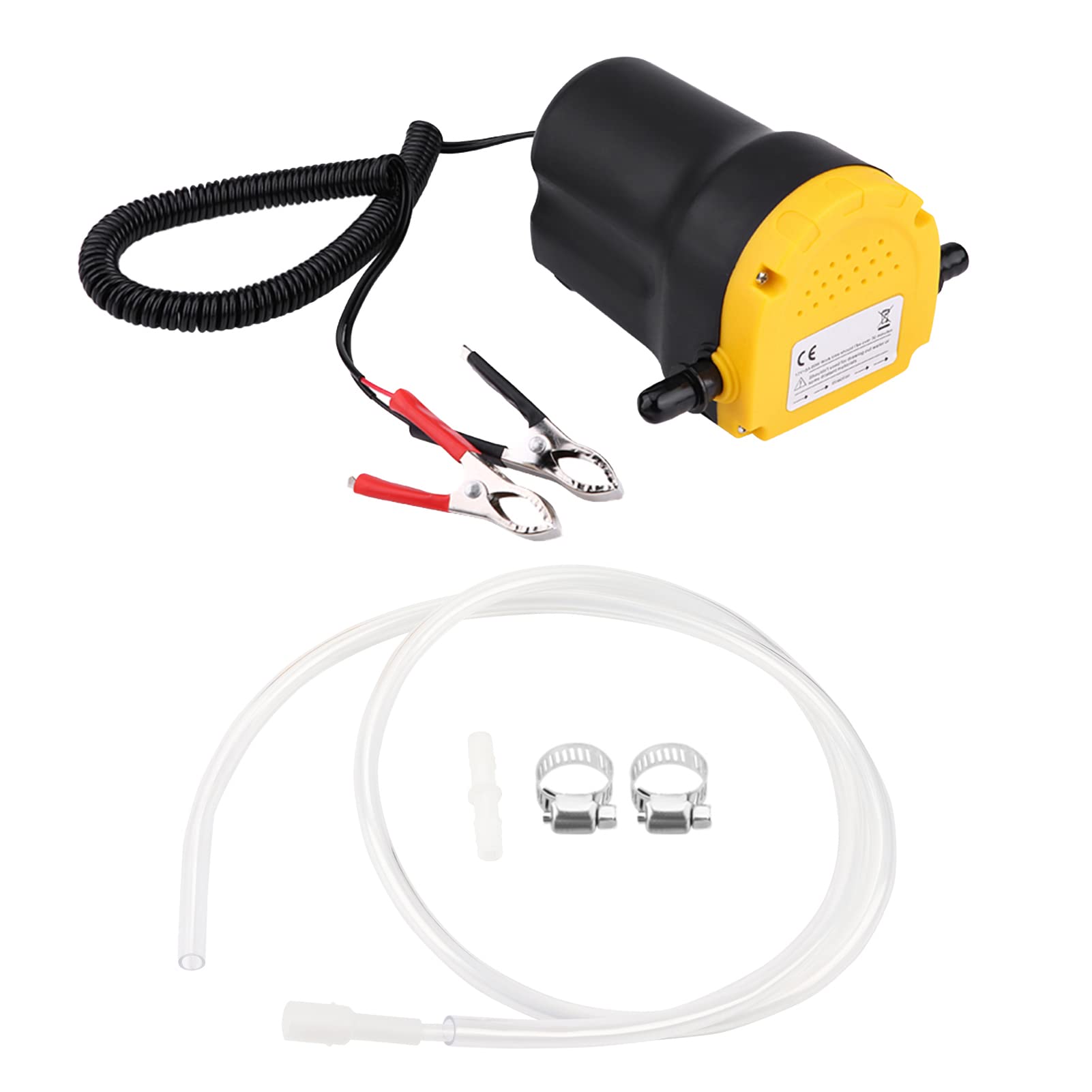 lvifloae DC 12 V 60 W Flüssigkeitsabsaugung Motoröl Transferpumpe 250 l/Stunde für Auto Motorrad Quad von lvifloae