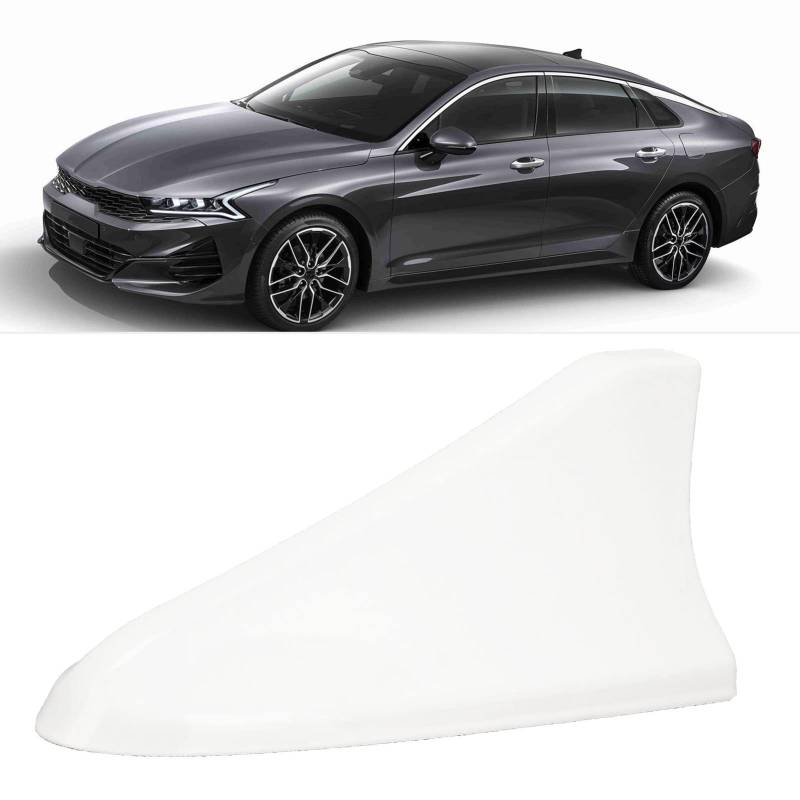 lvifloae Grau Automotive Shark Fin Antennenabdeckung 2014 2020 Optima 96219 D5000ebqk Dachantennenabdeckung Ersatz (Weiß) von lvifloae