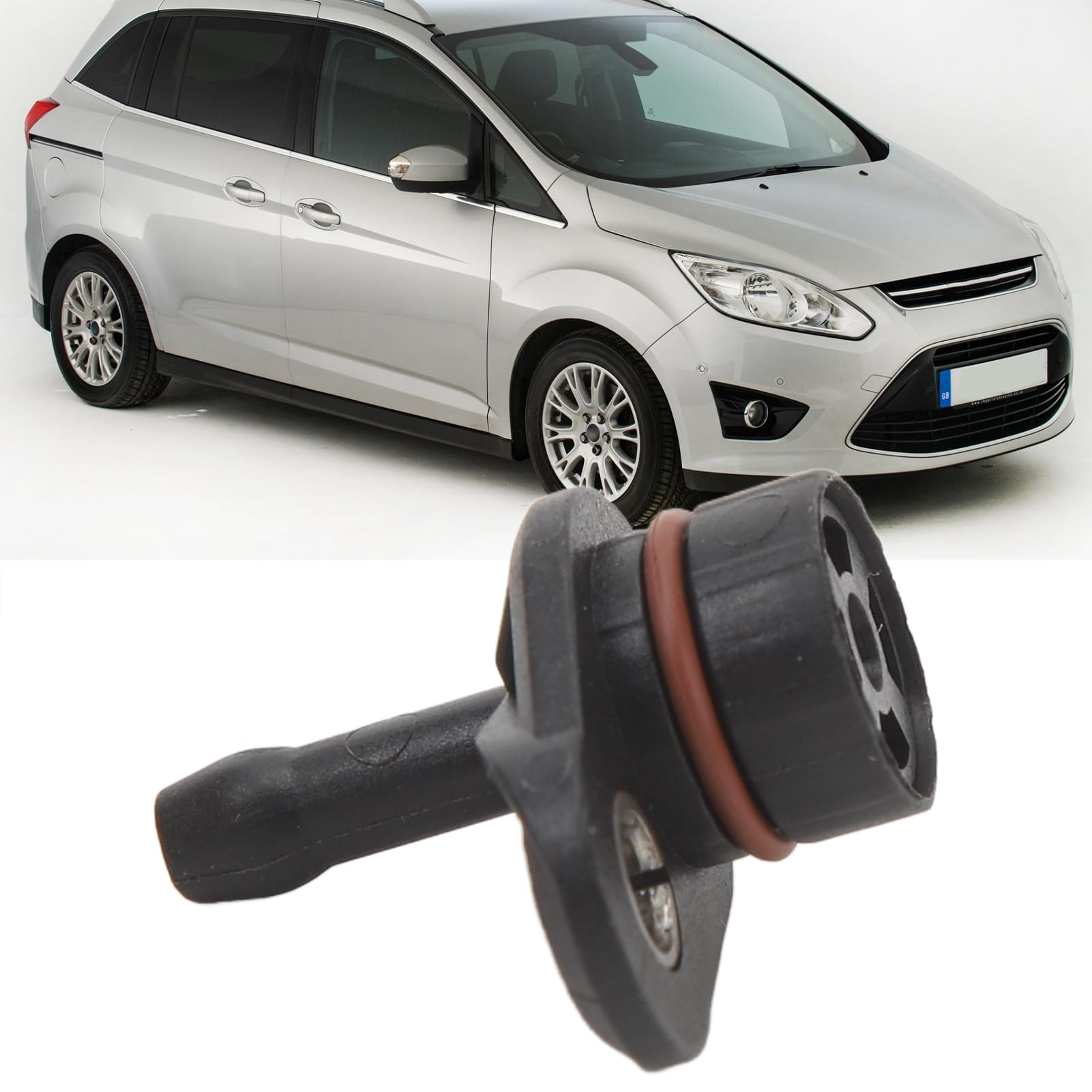 lvifloae Vakuumpumpenventil-Reparatursatz 1867424 Boost-Brems-Vakuumpumpen-Rückschlagventil für Focus C Max CB7 Fiesta CCN Ecoboost Transit Tourneo Courier von lvifloae