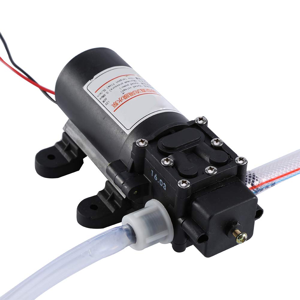 Transferpumpe, 12V 60W Flüssigkeitsabsaugung Elektrische Transferpumpe Öl Kerosin Absaugpumpe Öl Flüssigkeitsabsaugpumpe mit Schläuchen für Auto Motorrad Fahrzeug Boot von lyrlody