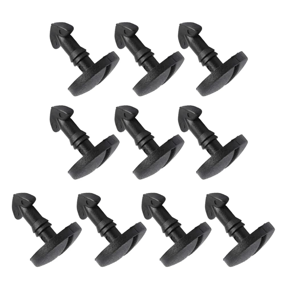 10er-Pack Auto-Clips Kompatibel mit die hintere Stoßstangenabdeckung, kompatibel mit LR Freelander 2 Discovery 3 4 05–09 DYR500010 von mGFWZK