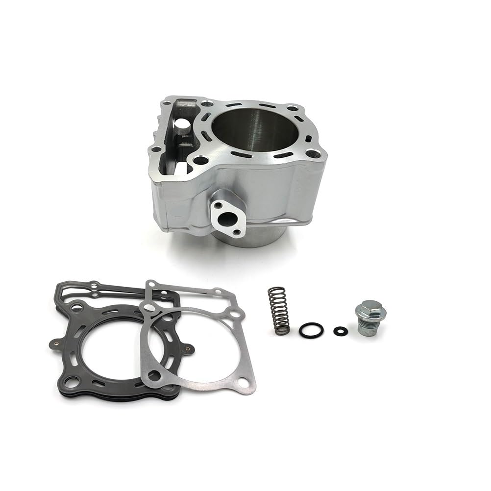 78-mm-Luftzylinder-Kit Kompatibel mit KLX250 1993–2018, KLX300 1996–2007, inklusive Zylinderblock, Kolbenringkopf und Basisdichtung, kompatibler Ersatz(Cylinder Gasket KIT) von mGFWZK