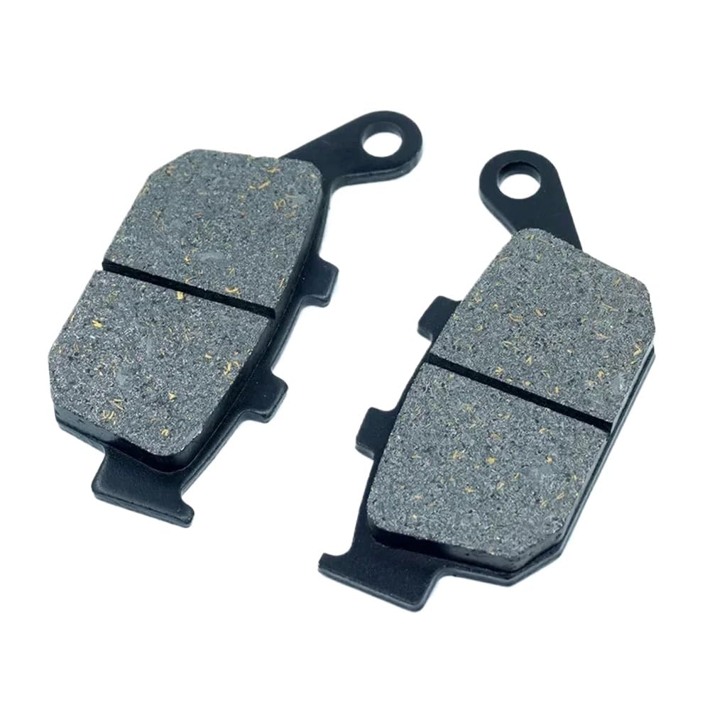 Bremsbeläge Kit Set Kompatibel mit CB400 1992 1993 1994 1995 und CB400X 2013-2020 vorne und hinten Motorrad Ersatz(Rear Brake Pads) von mGFWZK