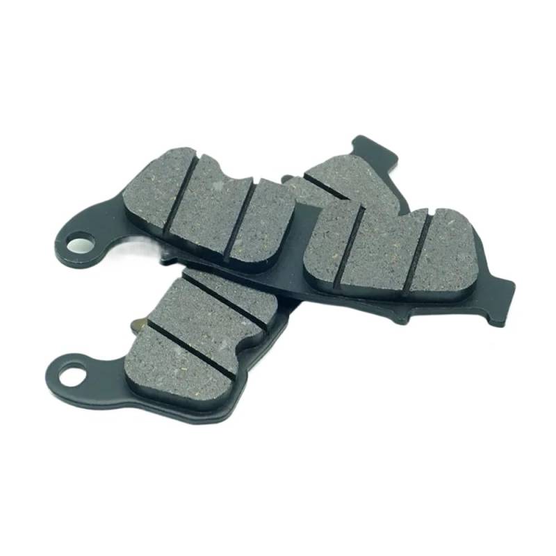 Bremsbeläge Kompatibel mit FES125 FES 125 S-Wing 2007-2015 FES150 FES 150 2007-2013 ABS Motorrad vorne und hinten(Front Brake Pads) von mGFWZK