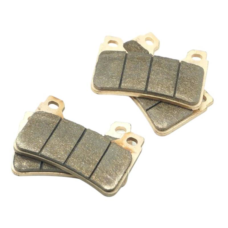 Gesinterte Bremsbeläge Kompatibel mit CBR1000 2006 bis 2016 CBR 1000 vorne und hinten(2X Front Brake Pads) von mGFWZK