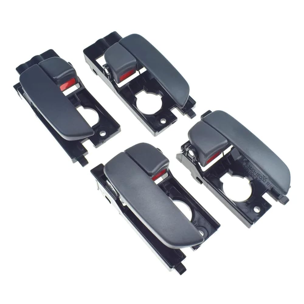 Innen- und Außentürgriff-Set Accent 1.6L 2006–2011, kompatibel mit 82610-1E000 83610-1E000 82620-1E000 83620-1E000(4 sides) von mGFWZK