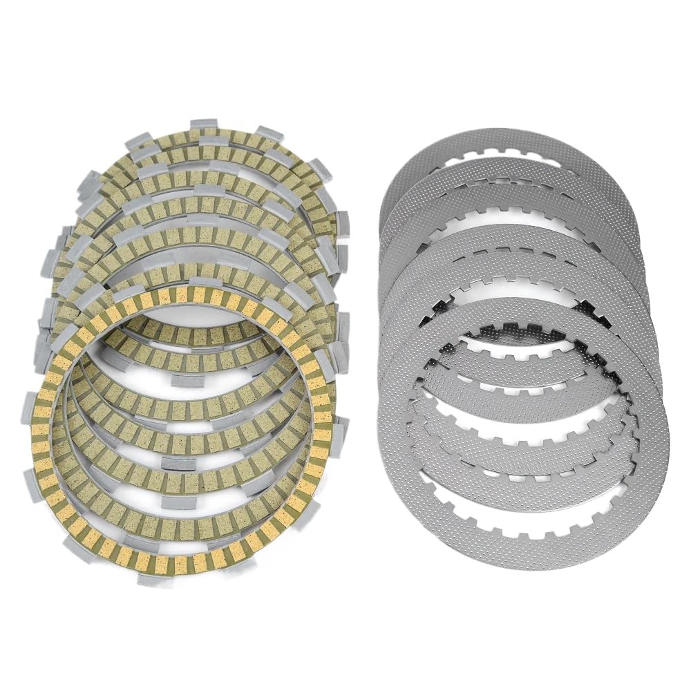 Kupplungsreibscheibe, kompatibel mit Intruder M800 VZ800 VZ400 Boulevard M50 400 Marauder VX800 VL800T Boulevard C50T C50C C50 von mGFWZK